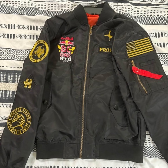 Authentic Red Bull BC one camp USA jacket.